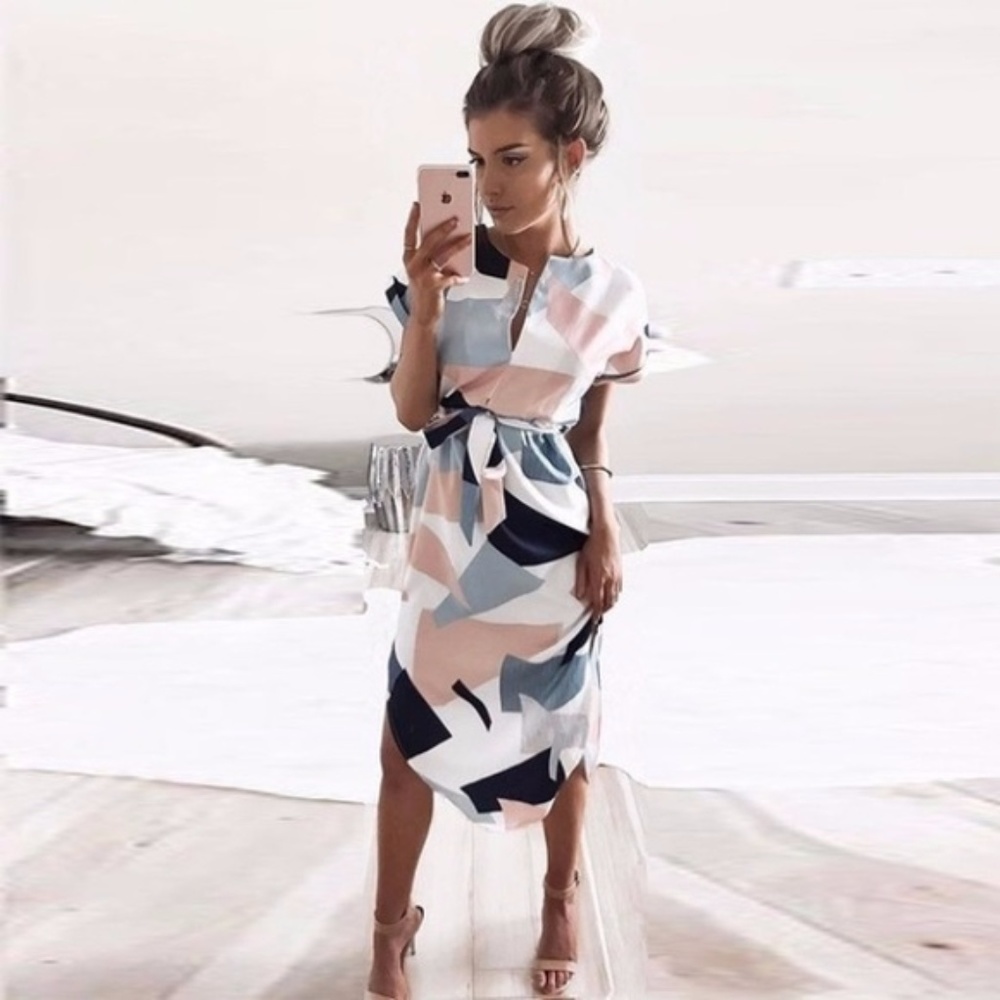 💛 Midi dress in 4 colors